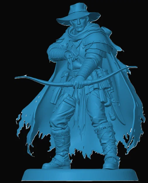 Mô hình Human Ranger cho game tabletop - Image 1