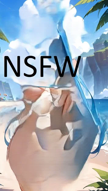 Mô hình 3D nhân vật nữ Elfa 2 phong cách Anime quyến rũ - Image 1