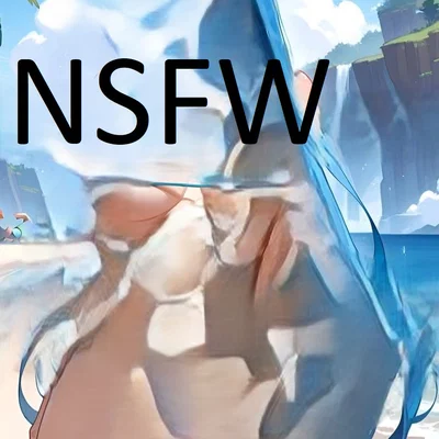 Mô hình 3D nhân vật nữ Elfa 2 phong cách Anime quyến rũ