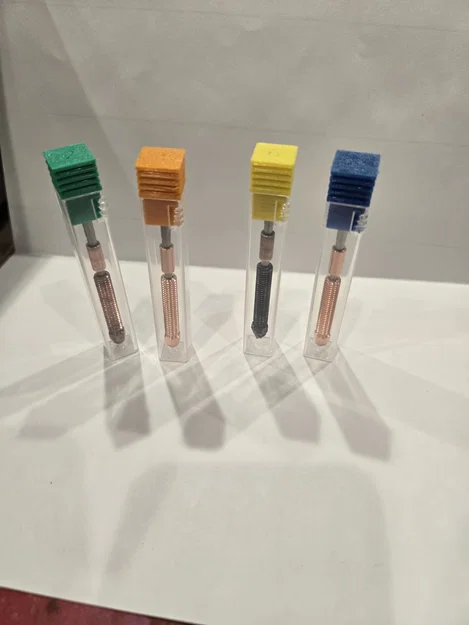 Nắp chụp đầu in (nozzle) có mã màu tiện lợi - Image 1