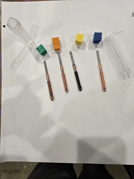 Nắp chụp đầu in (nozzle) có mã màu tiện lợi - Image 2