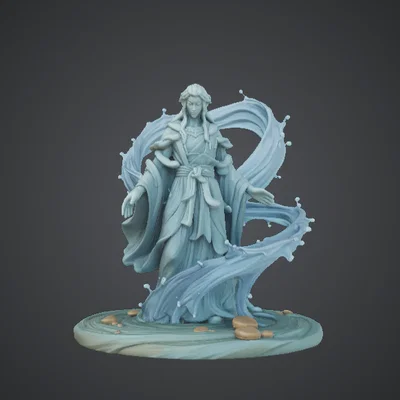 Water Spirit Mage – Nữ Pháp Sư Nguyên Tố Nước Uyển Chuyển