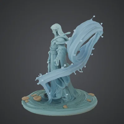 Water Spirit Mage – Nữ Pháp Sư Nguyên Tố Nước Uyển Chuyển