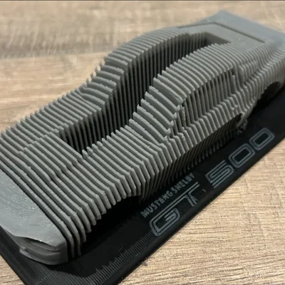 Giá để danh thiếp hình xe cơ bắp Muscle Car