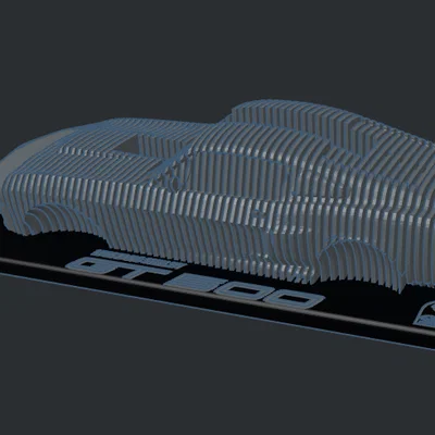 Giá để danh thiếp hình xe cơ bắp Muscle Car