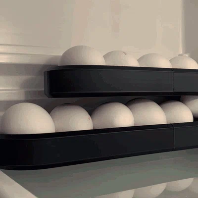 Khay đựng trứng 10 quả 3D cho tủ lạnh - Giải pháp gọn gàng