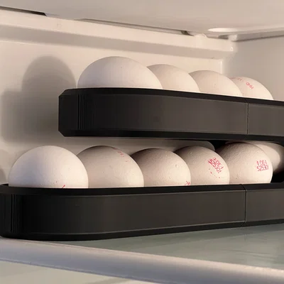 Khay đựng trứng 10 quả 3D cho tủ lạnh - Giải pháp gọn gàng