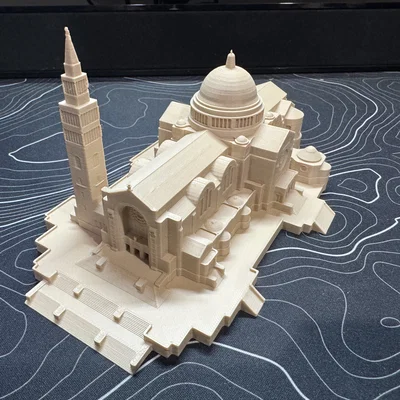 Mô hình 3D Basilica of the National Shrine of the Immaculate Conception