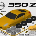 Nissan 350Z Kit Card (Tỷ lệ 1:24) - Thumbnail 1