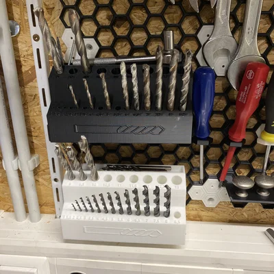 Khay đựng mũi khoan 1-15mm thiết kế thông minh cho xưởng DIY
