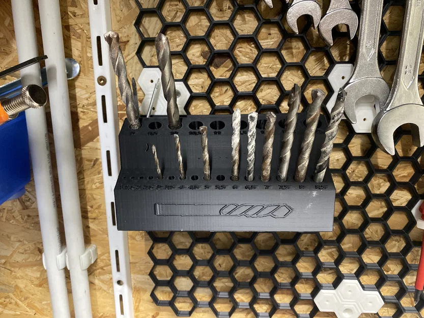 Khay đựng mũi khoan 1-15mm thiết kế thông minh cho xưởng DIY - Image 2