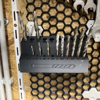 Khay đựng mũi khoan 1-15mm thiết kế thông minh cho xưởng DIY