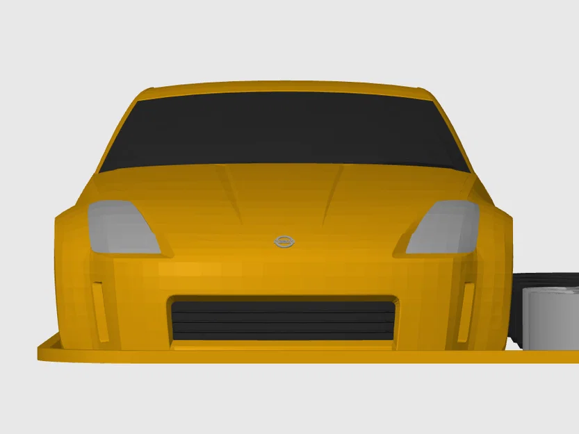 Nissan 350Z Kit Card (Tỷ lệ 1:24) - Image 4
