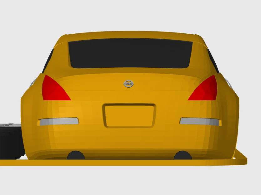 Nissan 350Z Kit Card (Tỷ lệ 1:24) - Image 5