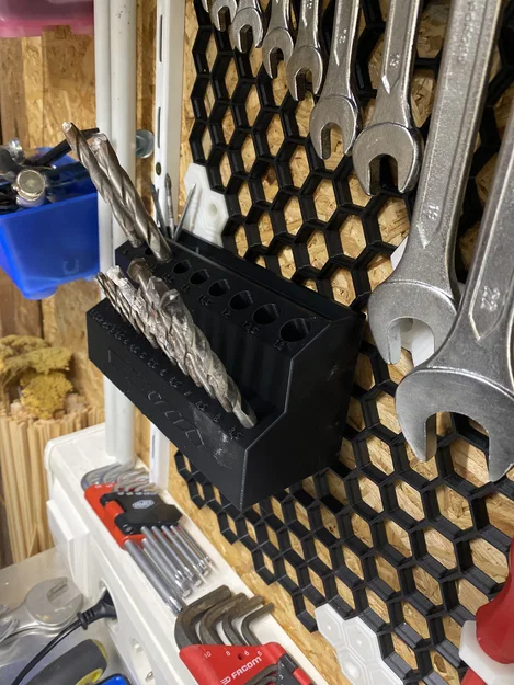 Khay đựng mũi khoan 1-15mm thiết kế thông minh cho xưởng DIY - Image 5