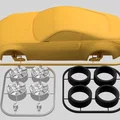 Nissan 350Z Kit Card (Tỷ lệ 1:24) - Thumbnail 8
