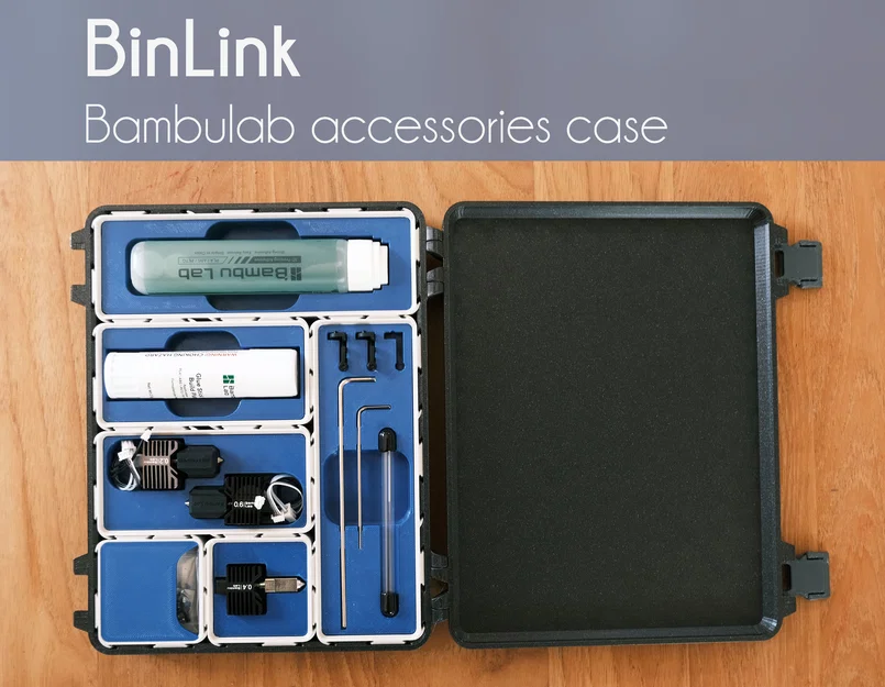 BinLink - Hộp đựng phụ kiện cho máy in Bambulab - Image 1