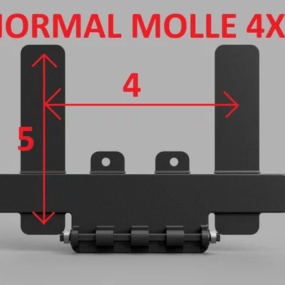 Giá đỡ điện thoại gắn Molle cho Samsung Galaxy S22-S25 (Không ốc, không support)