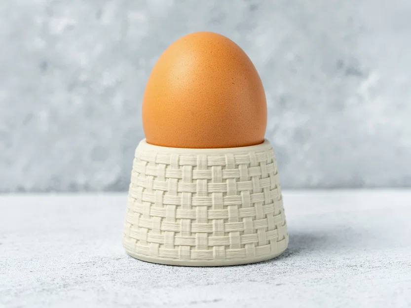 Khay đựng trứng vân đan (Woven Egg Cup) - Phụ kiện bếp in 3D - Image 1