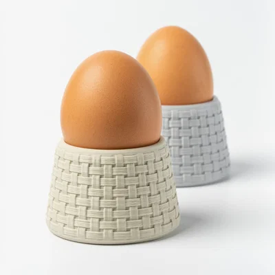 Khay đựng trứng vân đan (Woven Egg Cup) - Phụ kiện bếp in 3D