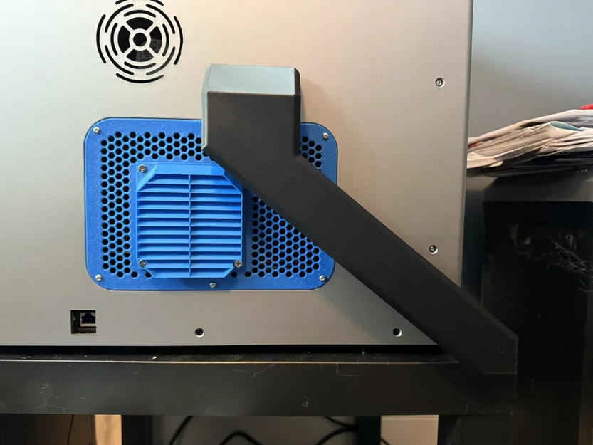 Ống Xả Rác Tối Ưu Cho Qidi Plus 4 - Image 3
