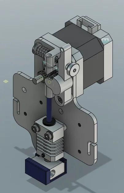 Lắp ráp MicroSwiss DirectDrive và AllMetalHotend cho Ender 5 (Step và Fusion360) - Image 2