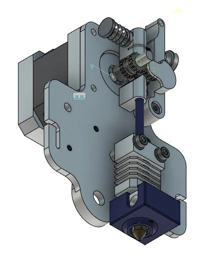 Lắp ráp MicroSwiss DirectDrive và AllMetalHotend cho Ender 5 (Step và Fusion360) - Image 3