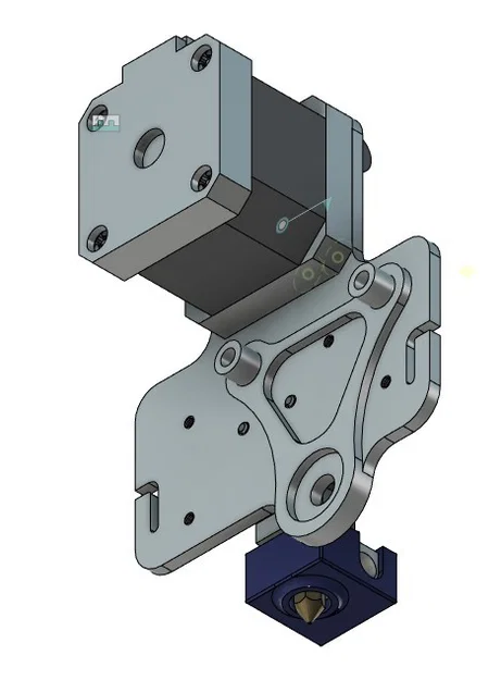 Lắp ráp MicroSwiss DirectDrive và AllMetalHotend cho Ender 5 (Step và Fusion360) - Image 5