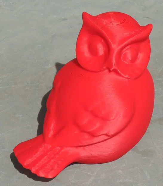 Mô hình trang trí cú mèo (Owl figurine) in 3D độc đáo - Image 1