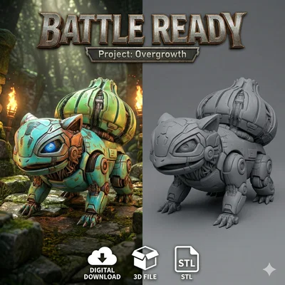 Mecha-Bulbasaur: Chiến Binh Hệ Cỏ Tối Thượng