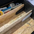 Bộ kẹp vách ngăn tự làm cho thùng đựng đồ nghề (Organizer for cases) - Thumbnail 4