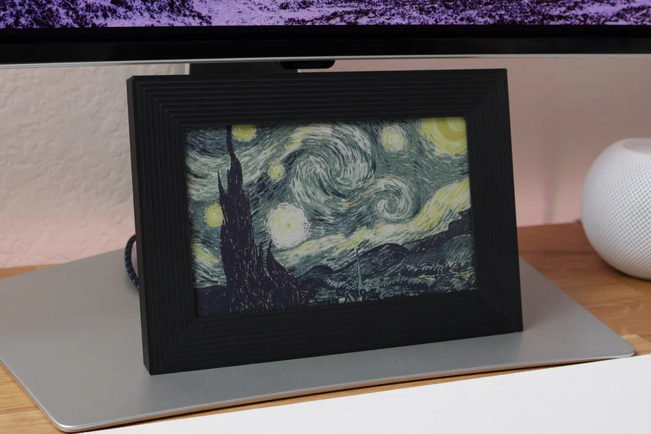 Khung tranh kỹ thuật số eInk 7.3 inch in 3D (Raspberry Pi Zero) - Image 1