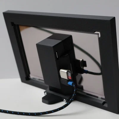 Khung tranh kỹ thuật số eInk 7.3 inch in 3D (Raspberry Pi Zero)