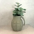 Chậu cây / Ống đựng bút hình lựu đạn - Thumbnail 1