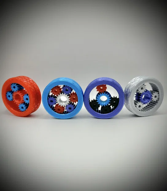 Fidget Spinner Bánh Răng Hành Tinh Tùy Chỉnh - Straight Cut Gear - Image 1