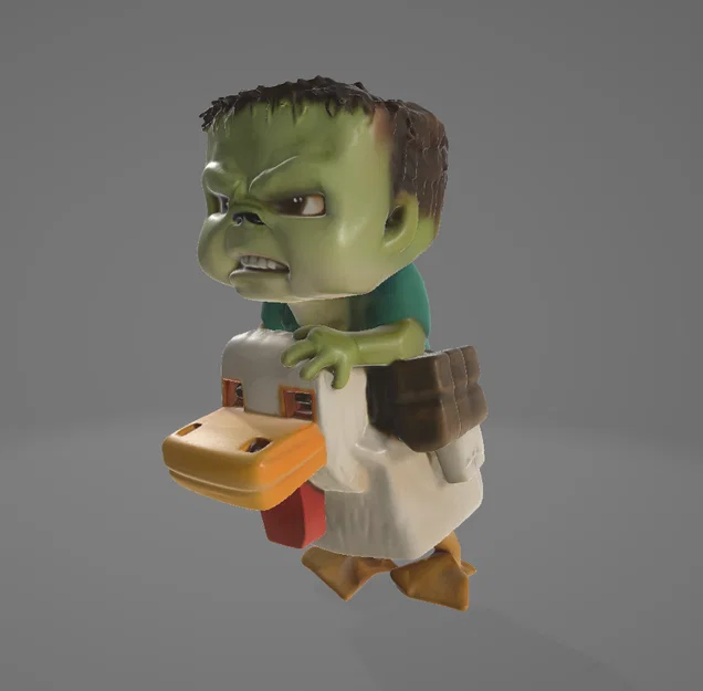 Chicken Jockey: Mô hình từ phim Minecraft - Image 1