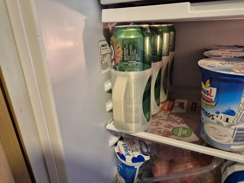 Khay Đựng Lon Nước Ngọt Thông Minh Cho Tủ Lạnh (In 3D) - Image 3