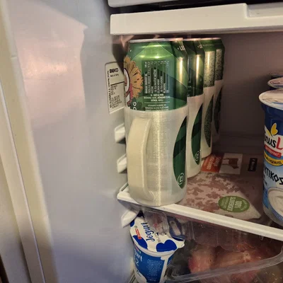 Khay Đựng Lon Nước Ngọt Thông Minh Cho Tủ Lạnh (In 3D)