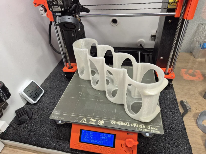 Khay Đựng Lon Nước Ngọt Thông Minh Cho Tủ Lạnh (In 3D) - Image 5