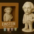Albert Einstein – Mô hình tự tay tô màu (Paint-It-Yourself) - Thumbnail 2