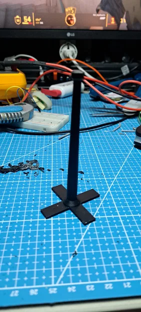 Mô hình ăng-ten radio giả 10cm - Image 1