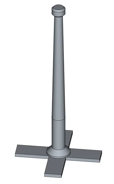 Mô hình ăng-ten radio giả 10cm - Image 2