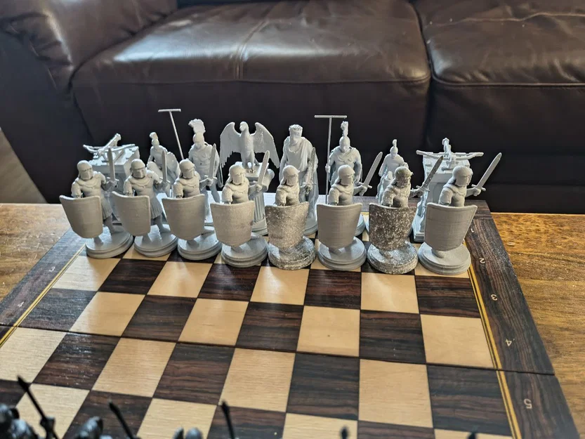 Bộ cờ vua lịch sử: La Mã đối đầu Carthage - Image 1