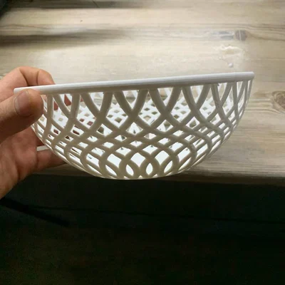 Tô đựng kẹo, trái cây thiết kế lưới 3D độc đáo