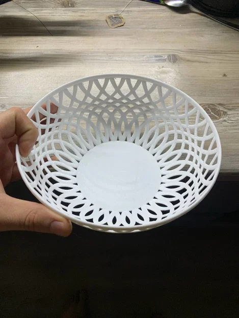 Tô đựng kẹo, trái cây thiết kế lưới 3D độc đáo - Image 2