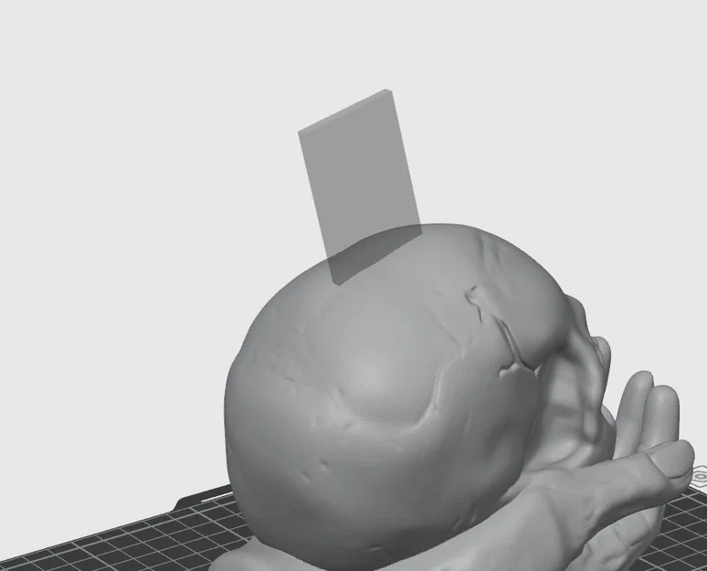 Skull in Hand - Ống heo/Heo đất hình đầu lâu trên bàn tay - Image 2