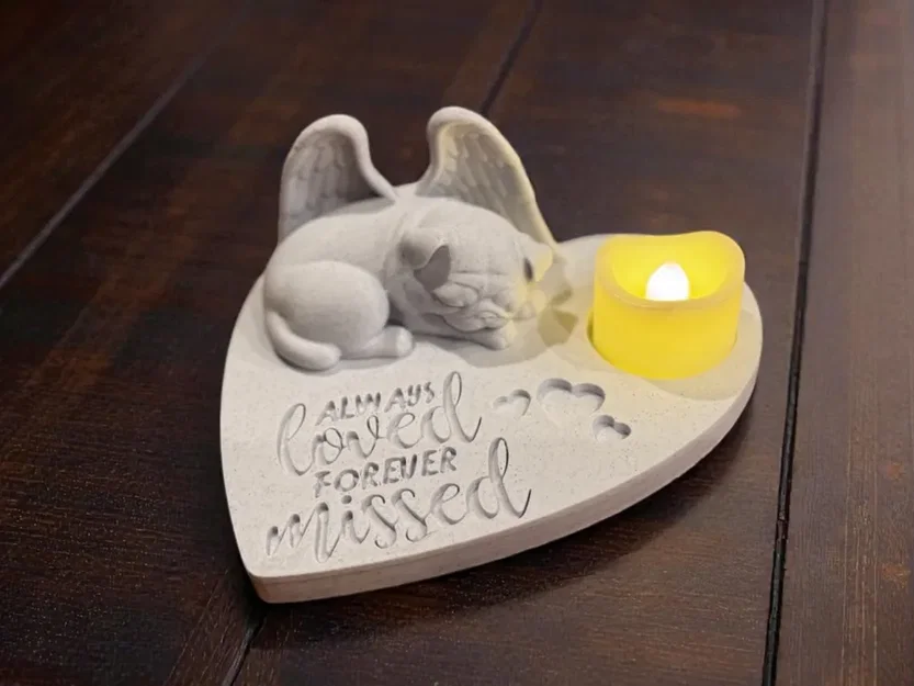 Tượng thiên thần Pug tưởng niệm - Mãi yêu thương, mãi nhớ về - Image 1