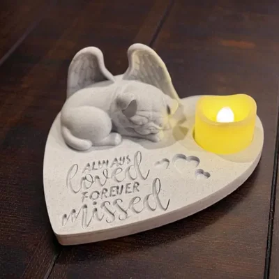 Tượng thiên thần Pug tưởng niệm - Mãi yêu thương, mãi nhớ về