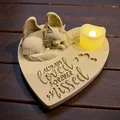 Tượng Thiên Thần Maine Coon Tưởng Niệm - Luôn Yêu Thương, Mãi Mãi Nhớ Về - Thumbnail 1