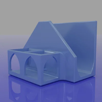 Khay Đựng Khăn Giấy Kết Hợp Hũ Muối Tiêu In 3D Tiện Lợi
